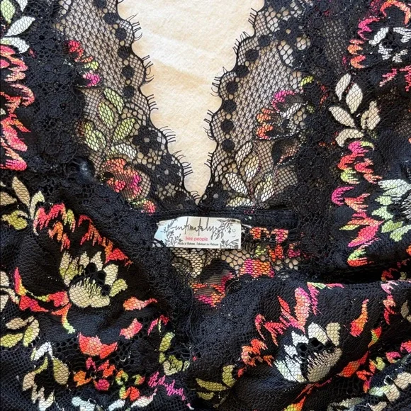 Garden Party Lace Tee Free People - Picture 4 of 5